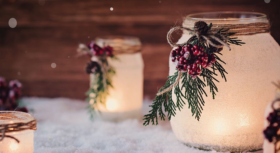 Selbst gebastelte Weihnachtsgeschenke